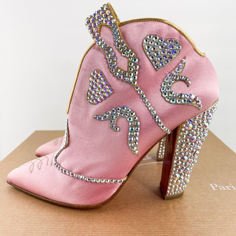 ❤️SOLD❤️Christian Louboutin Embellished Lassodita - Picture 4 of 11